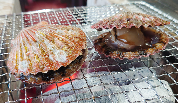 新鮮な地元食材